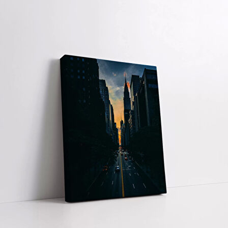 Yeşil Yalnızlık Kanvas Tablo