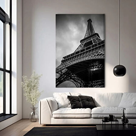 Eyfel'in Gölgesinde Kanvas Tablo