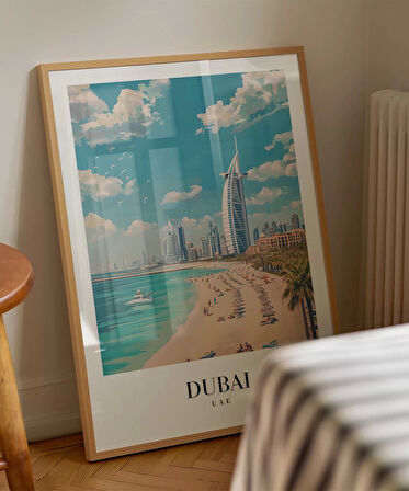 Çerçevesiz Poster Dubai'nin Lüks Sahilleri