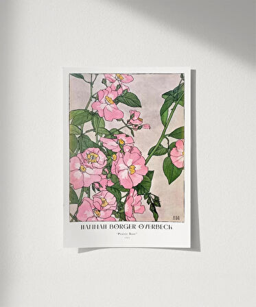 Çerçevesiz Poster Hannah Borger Overbeck Çayır Gülleri