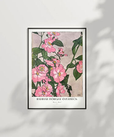 Çerçevesiz Poster Hannah Borger Overbeck Çayır Gülleri