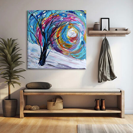 Sanatsal Yansımalar Kanvas Tablo