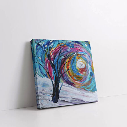 Sanatsal Yansımalar Kanvas Tablo