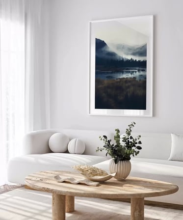 Çerçevesiz Poster Gölün Sessizliği
