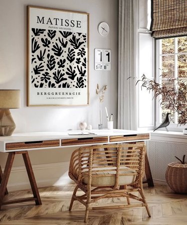 Çerçevesiz Poster Matisse Papiers Découpés No 3