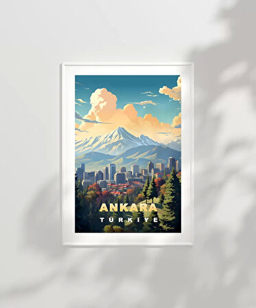 Çerçevesiz Poster Türkiye’nin Kalbi