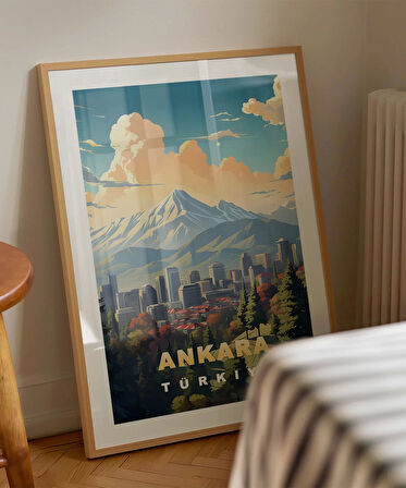 Çerçevesiz Poster Türkiye’nin Kalbi