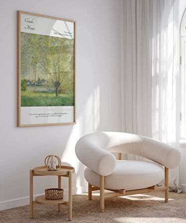 Çerçevesiz Poster Claude Monet Söğütler