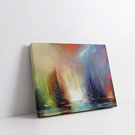 Sakin Sabahın Işıltısı Kanvas Tablo