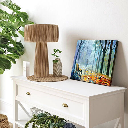 Sonbahar Çayırı Kanvas Tablo