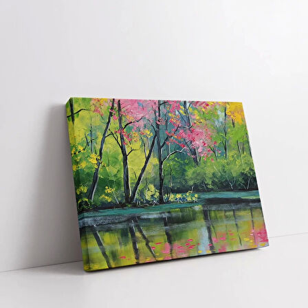 Baharın Uyanışı Kanvas Tablo