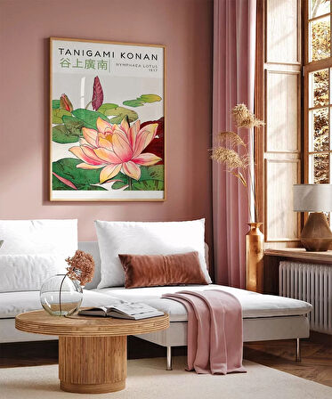 Çerçevesiz Poster Tanigami Konan Nymphaea Lotus