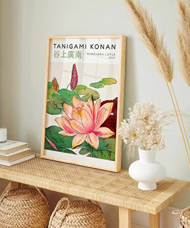 Çerçevesiz Poster Tanigami Konan Nymphaea Lotus