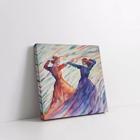 Dansın Özgürlüğü Kanvas Tablo