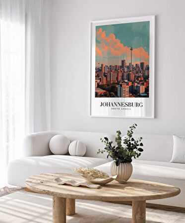 Çerçevesiz Poster Johannesburg Güney Afrika Seyahat