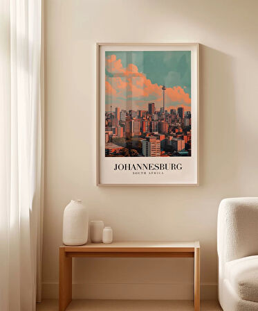 Çerçevesiz Poster Johannesburg Güney Afrika Seyahat