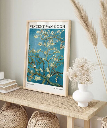 Çerçevesiz Poster Van Gogh Badem Çiçeği