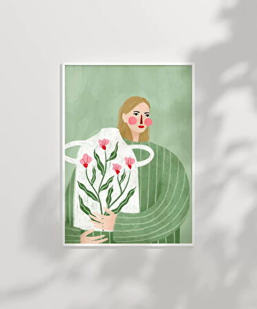 Çerçevesiz Poster Doğal Dokunuş