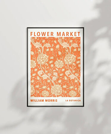 Çerçevesiz Poster William Morris Flower Market