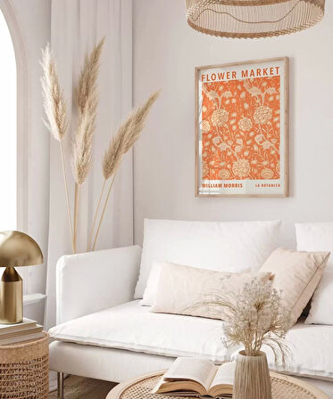 Çerçevesiz Poster William Morris Flower Market