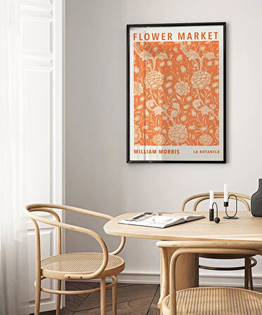 Çerçevesiz Poster William Morris Flower Market