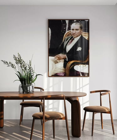 Çerçevesiz Poster Cumhuriyetin Mimarı
