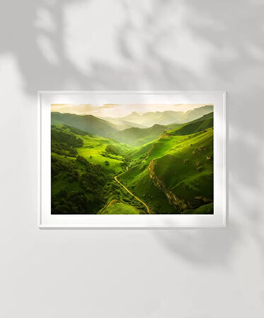 Çerçevesiz Poster Doğanın Kucağında