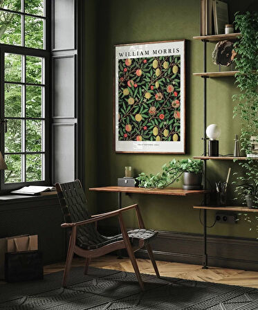 Çerçevesiz Poster William Morris Meyve Deseni No 1