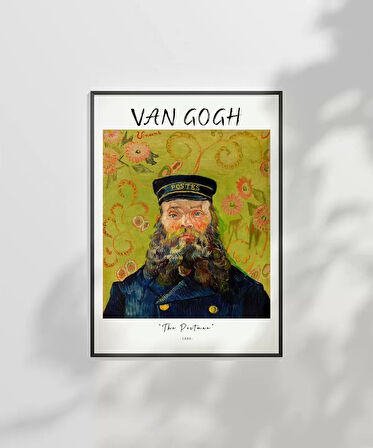 Çerçevesiz Poster Vincent Van Gogh Postacı