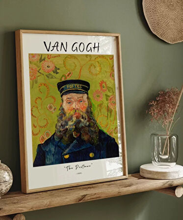 Çerçevesiz Poster Vincent Van Gogh Postacı