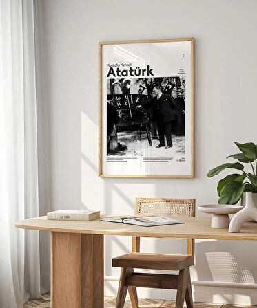 Çerçevesiz Poster Harf Devrimi