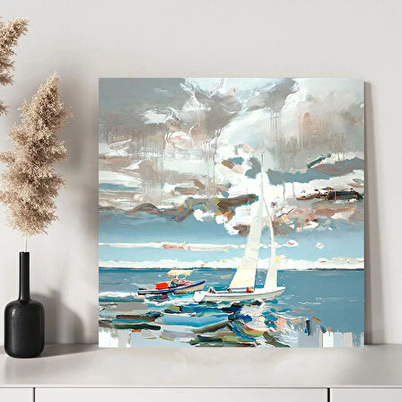 Deniz Feneri Serenadı Kanvas Tablo