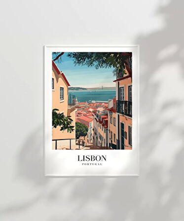 Çerçevesiz Poster Renklerin Dansı