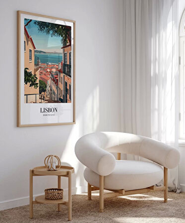 Çerçevesiz Poster Renklerin Dansı