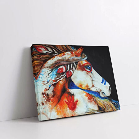 At Rönesansı Kanvas Tablo