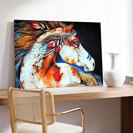 At Rönesansı Kanvas Tablo