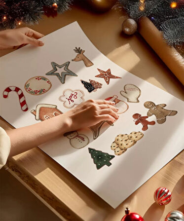 Çerçevesiz Poster Noel Yolculuğu:  2'li