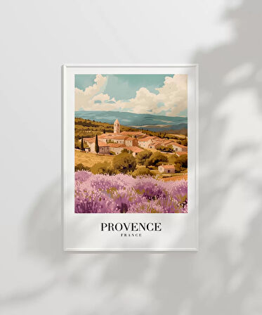 Çerçevesiz Poster Provence Doğası ve Mimari