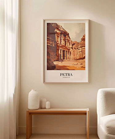 Çerçevesiz Poster Kumtaşından Bir Miras