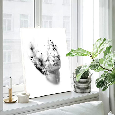 Düşüncenin Yansıması Kanvas Tablo