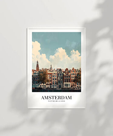 Çerçevesiz Poster Hollanda’nın Zarafeti