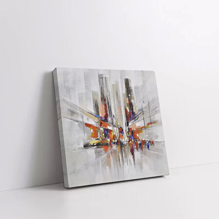 Şehir Senfonisi Kanvas Tablo