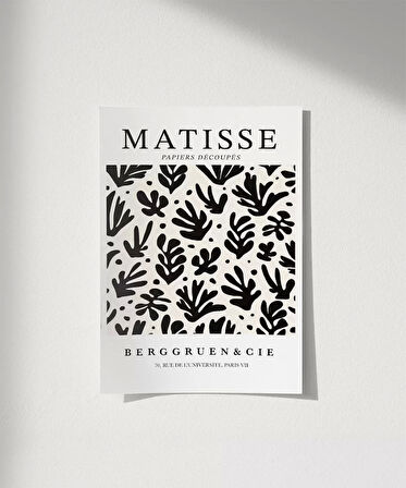 Çerçevesiz Poster Matisse Papiers Découpés No 3