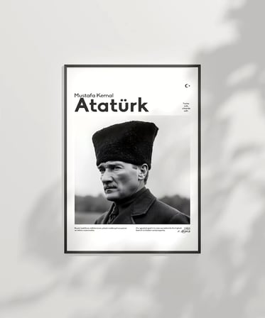 Çerçevesiz Poster Muasır Medeniyet Seviyesi