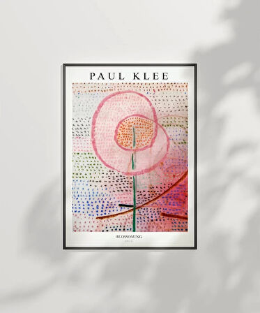 Çerçevesiz Poster Paul Klee Blossoming