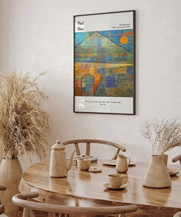 Çerçevesiz Poster Paul Klee Ad Parnassum