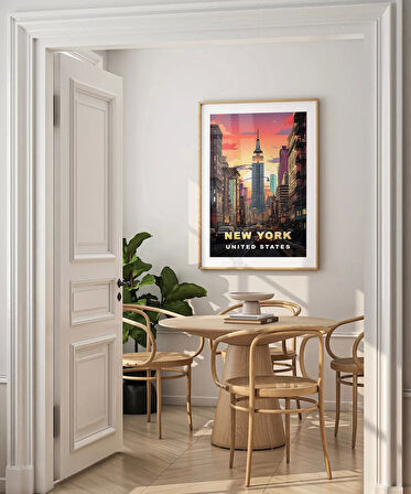 Çerçevesiz Poster Gökyüzüne Uzanış