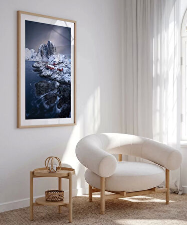 Çerçevesiz Poster Kuzey Denizi'nin Huzuru