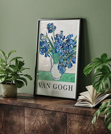 Çerçevesiz Poster Van Gogh Irıses No 2