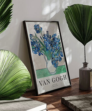 Çerçevesiz Poster Van Gogh Irıses No 2